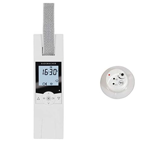 Rademacher elektrischer Gurtwickler RolloTron Comfort DuoFern Minigurt 1840 + Sonnensensor