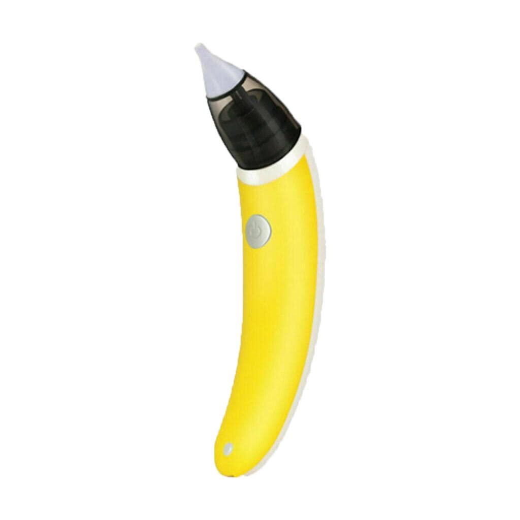 Juego de 5 aspiradores nasales para bebés y bebés, color amarillo