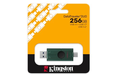 Drive Flash USB DataTraveler Duo 256GB USB-A + C 3.2 DuoG2 - DTDEG2/256GB - Chiavetta USB - Immagine 4
