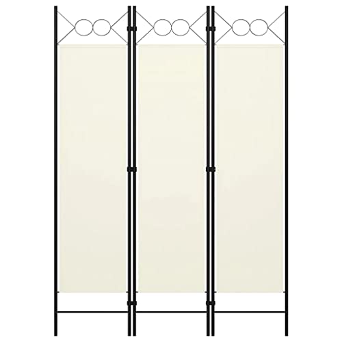 vidaXL Biombo Divisor de 3 Paneles de Pie Plegable Separador Habitación Dormitorio Estancia Decoración Partición...