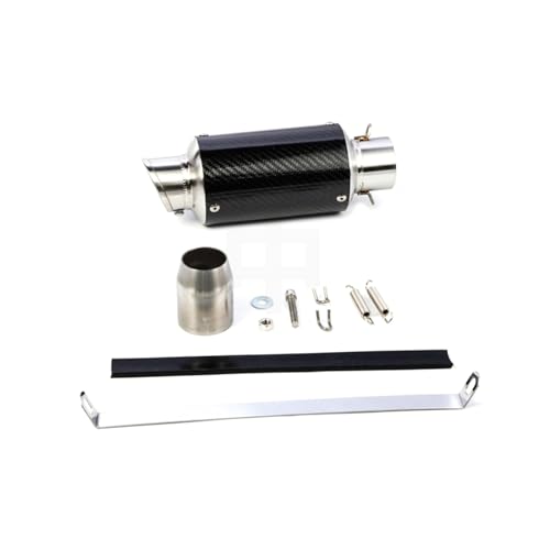 pot d’échappement moto Tuyau d'échappement moto universel 51mm en fibre de carbone silencieux slip-on avec DB Killer Pour toutes motos