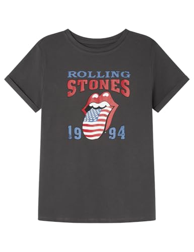 Springfield Nueva Camisa De Estructura con Bordado De Árboles, Gris, M