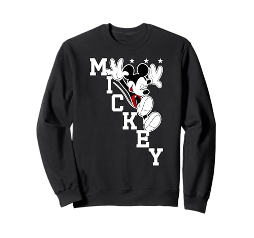Mickey Mouse Sweatshirt Captain Disney en coton pour homme et femme