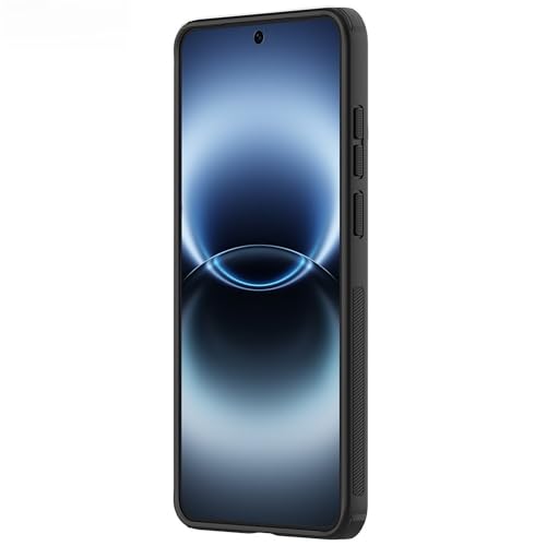 Image of Nillkin Case for Vivo X300 Ultra (6.82 inch Inch) Super Frosted Shield Pro Magnetic Hard Back Soft Border (PC + TPU) Cover Raised Bezel Camera Protect Black Color