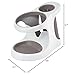 Polder White/Gray Style and Store Bathroom Accessory