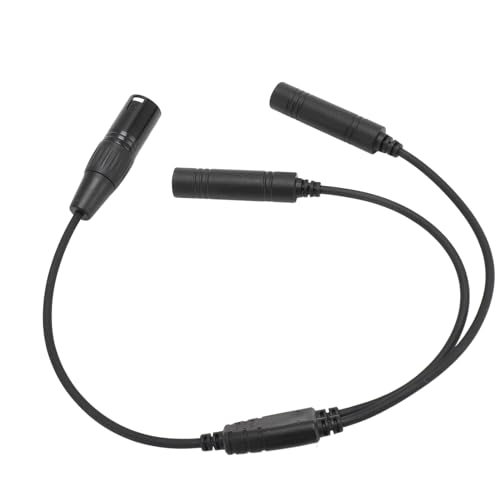 Adaptador de Auriculares Aviation GA Dual Plug a XLR 5 Pines miniatura 4