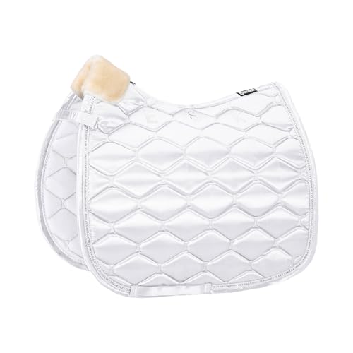 Saddle Cloth Satin Crystal Eskadron amortissant et respirant pour le confort du cheval