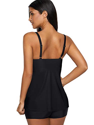 Image of American Trends Women's High Waisted Bikini Bottoms Swimming Suits Tummy Control Bathing Suits