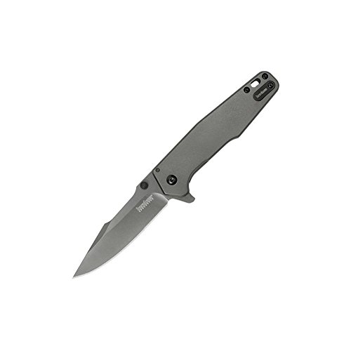 Ferrite Assisted, Titanium Coated Handle & Blade, Plain [1557TI - Kershaw]