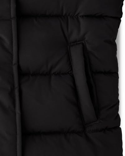 The Children's Place Girls' Medium Weight Long Puffer Jacket, Wind, Water-Resistant2