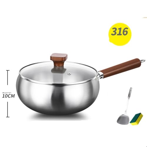 Wok profundo de acero inoxidable 316 - 20 cm miniatura 6