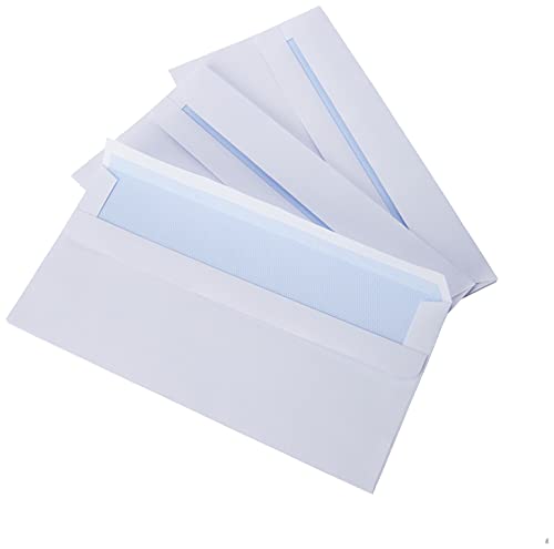 Blake TS-130137 DL Purely Everyday Self Seal Envelope, 100gsm, 110mm x 220mm, White, Pack of 500