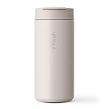 VINSUN Taza Térmica 350ml - Acero INOX, A Prueba de Fugas, Doble Pared - Vaso Termo para Bebidas Calientes y Frías - Termo Vaso para Cafe para Llevar