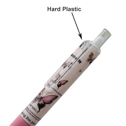 Maydahui 12 PCS Bolígrafo Rollerball con Tinta Negra miniatura 6