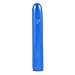Yair Emanuel Anodized Aluminum Curved Thin Medium Mezuzah/Blue