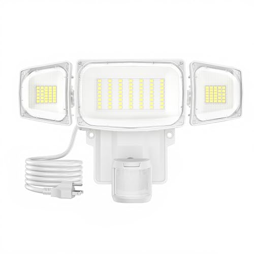 Olafus 70W Motion Sensor Outdoor Light Plug in...