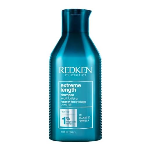 Redken Haarshampoo für lange und starke Haare, Anti Haarbruch, Mit Biotin, Extreme Length Shampoo, 1 x 300 ml