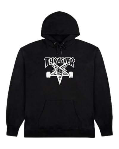 Thrasher Skateboard Magazine Sweat à Capuche Skategoat pour Homme, Noir, XXL, Noir, XX-Large