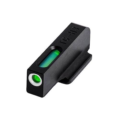 Image of TRUGLO TFX Handgun Sight | Durable Shock-Resistant Compact Brightly Glowing Tritium & Fiber-Optic Xtreme Day /Night Sight for Handguns