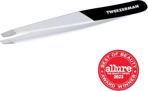 Tweezerman Stainless Steel Slant Tweezer - Eyebrow Tweezers for Women and Men (Midnight Strike) - Image 5