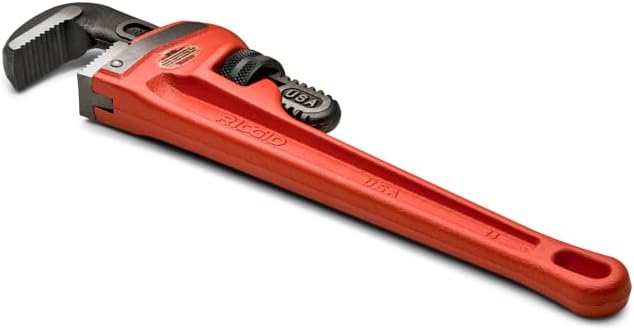 Heavy Duty Pipe Wrench 1" Maximum Pipe Diameter - 8"