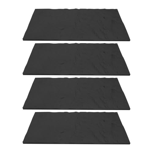 4-Pack PU Wall Panels, 47.24×23.62in 3D Textured Wall Panels, Gaming