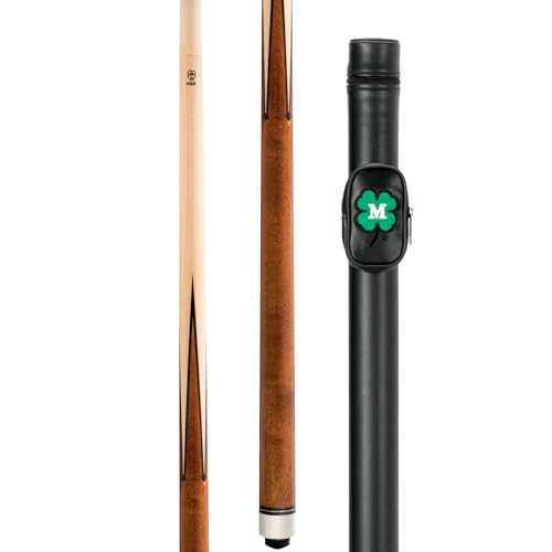 McDermott Star S1 Hustler Pool Billiard Cue with 1x1 Hard Case (19, Ounces)