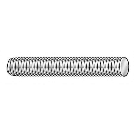 Threaded Stud, B7, Plain, 1-1/8-8x6, PK4