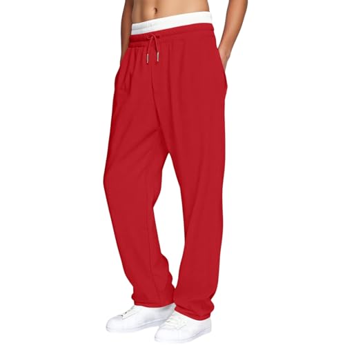 Bas Survetement Large pour homme avec poches cargo et pantalon jogging en coton noir ample