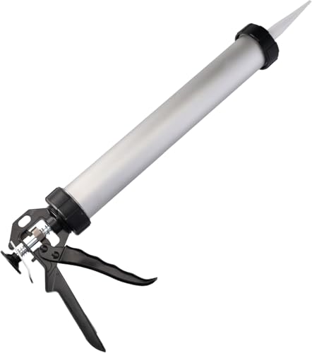 ToolSpace Pistolet à Cartouche Presse à Mastic Extrudeuse Silicone Applicateur Usage Intensif pour Colles Mastics Joints Mortiers Résines Antirouille...