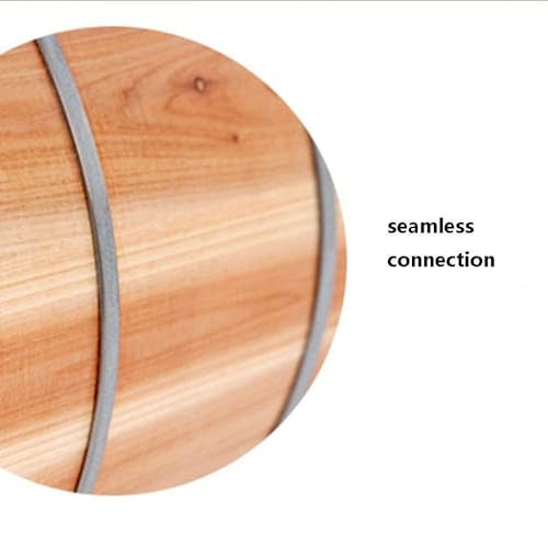 Bañera para pies y cubo de pedicura de madera natural miniatura 5