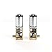 ZEEGII 10pcs DC 3-12V Micro N20 Self-Lock Metal Worm Geared Motor Lock Gear Motor Low Speed dc Motor 12v Gearmotor (Size : 27 RPM, Color : 12V)