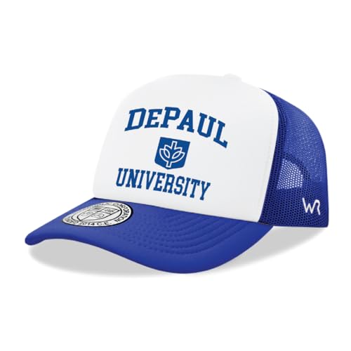 W REPUBLIC DePaul University Blue Demons Seal Hat - White