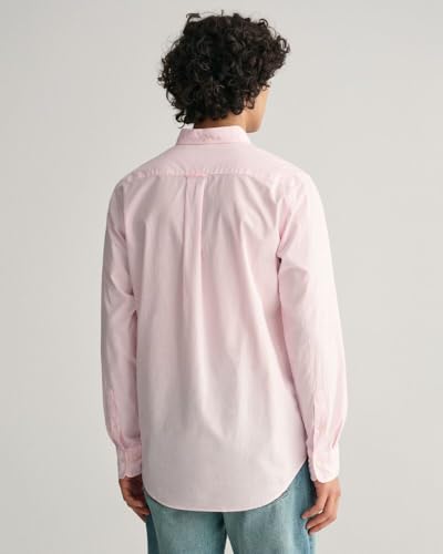 GANT Chemise Reg Poplin pour Homme, Rose Clair, XL