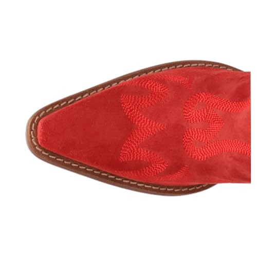 Dingo Women's Wild Sage Fringe Snip Toe Zippered Western Boot4