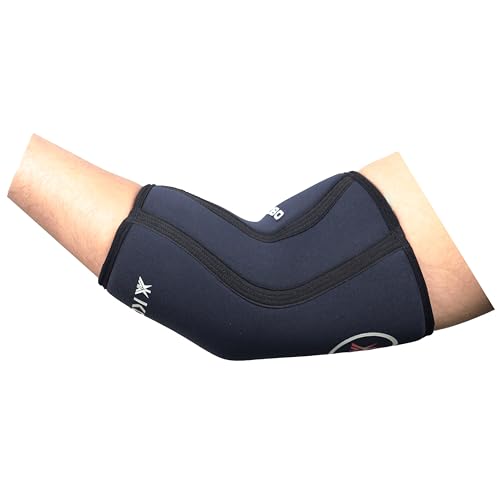Image of Kobo Elbow Sleeves 5mm Elbow Support Neoprene for Weight Lifting, Gym, Cross Training, Fitness, Squats, Powerlifting, Workout - (Piece)