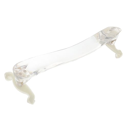 OFFSCH Boys and Girls Violin Shoulder Rest Chin Rest Pad Acrylic Material Adjustable for Violins Easy to Use