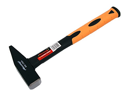 Neilsen CT0244-800g Chipping Hammer with Fibreglass Handle, Cushion Grip & Steel Head for Metalwork, Fabrication, Workshop & Machinist Use