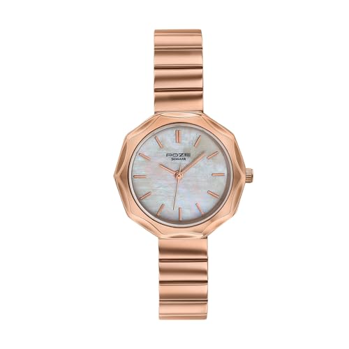 Image of Sonata Poze 9 with Quartz Analog with SS Cut fold Strap Watch for Women