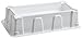 Chemglass CLS-3798-011 Pipetting Reservoir, 100mL Capacity, Polystyrene, White (Pack of 100)