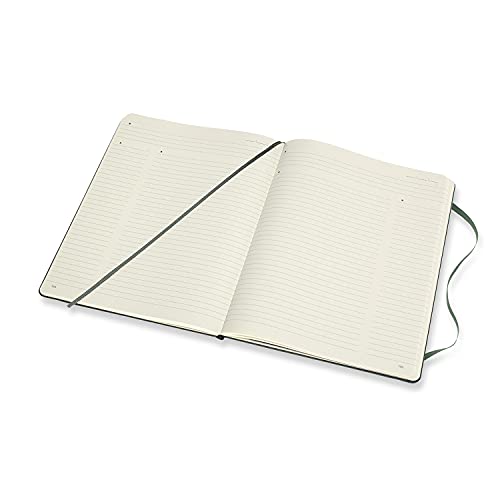 Moleskine Professional Notebook, XL, Forest Green, Hard Cover (7.5 x 9.75)