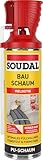Soudal Bauschaum Genius Gun, 500 ml - Einkomponentiger PU-Schaum mit hervorragendem Füllvolumen zum...