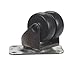 Shepherd Plate Piano Casters 2-9/16" X 3-5/8" 2" Soft Rubber 160 Lb