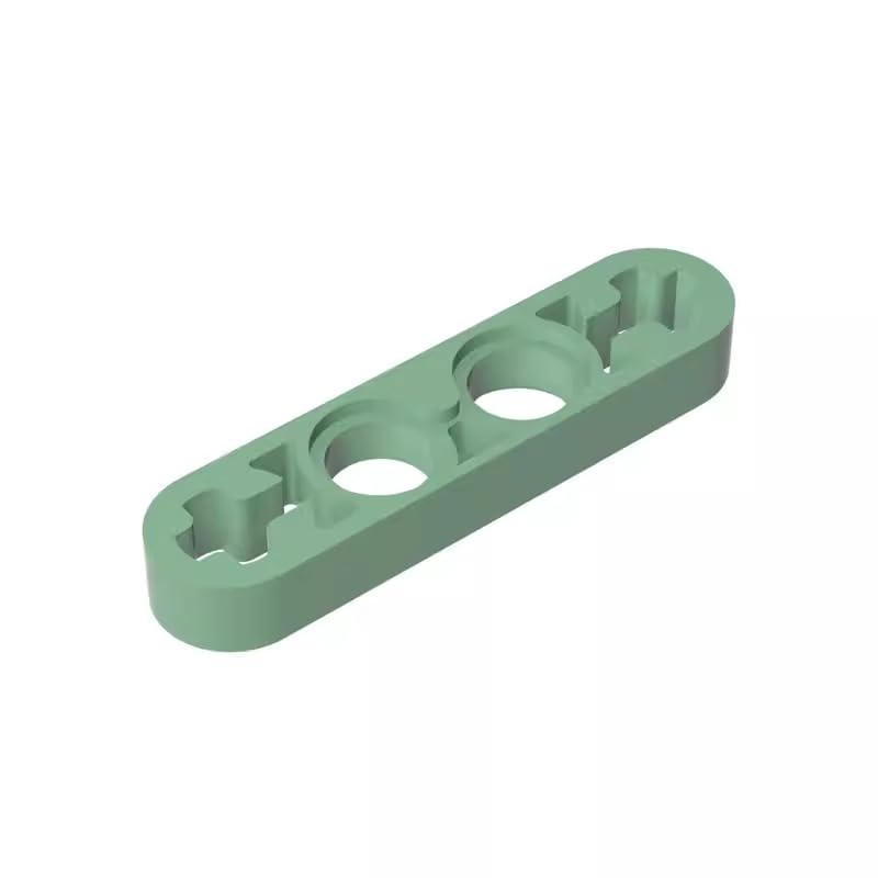 32449 Technic Beam 1X4 Thin 50 Pieces High-Precision MOC Building Bricks Replacement Parts Compatible with Lego bricks GDS-690 Sand Green โ image 1