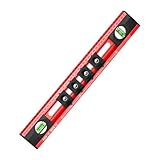 Precisión de grado profesional: con posicionamiento integrado y escalas de visión dual que cumplen con los estándares, esta herramienta garantiza precisión para todos tus proyectos.