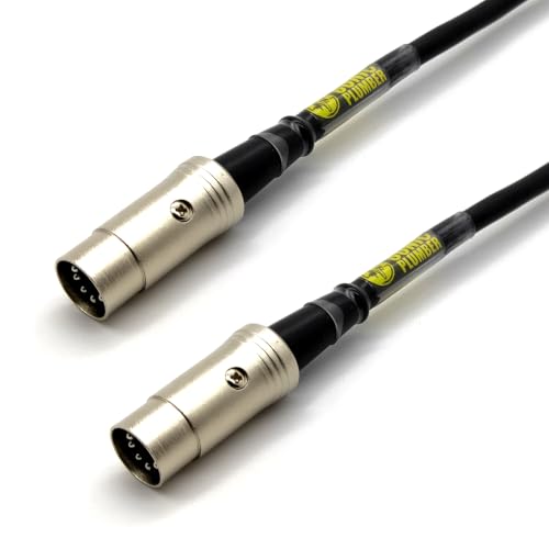 Image of Sonic Plumber MIDI Cable with Cable Tie (1meter /3.28ft)