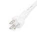 Amazon Basics Extension Cord, 10 Ft, 3 Prong Outlet Extender, Indoor Extension Cord, 13 Amps, 125V, White