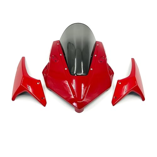 Aileron aérodynamique CBR650R l'élégance du carénage capot avant supérieur rouge fumé