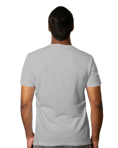 Image of DRIP Men's Solid Cotton Round Neck Half Sleeve T-Shirt