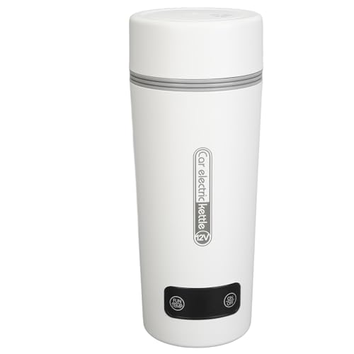 Hervidor eléctrico portátil para auto 350ml acero inox miniatura 1